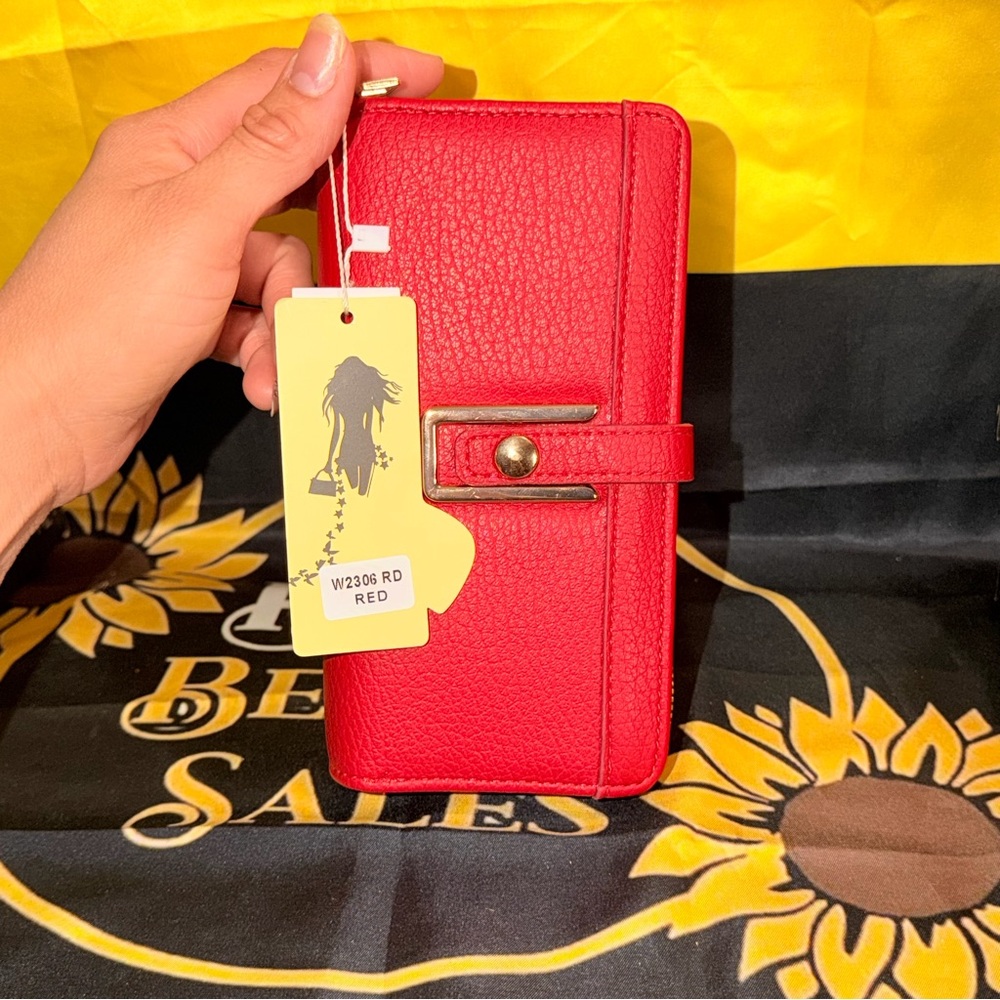 Elegant Red Wallet